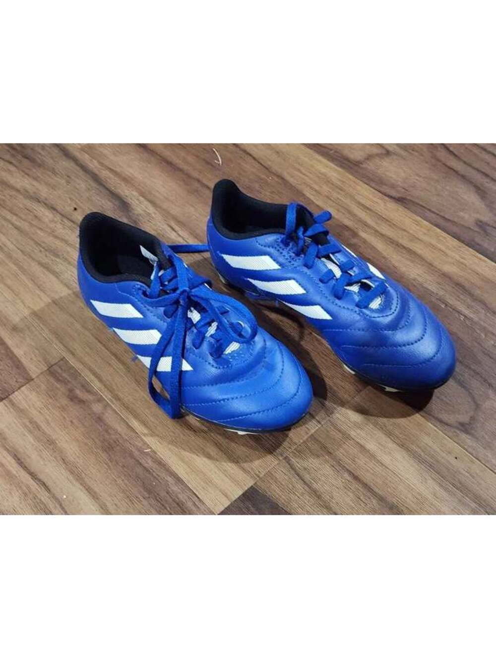 Adidas Blue Soccer Cleats Sz 1.5